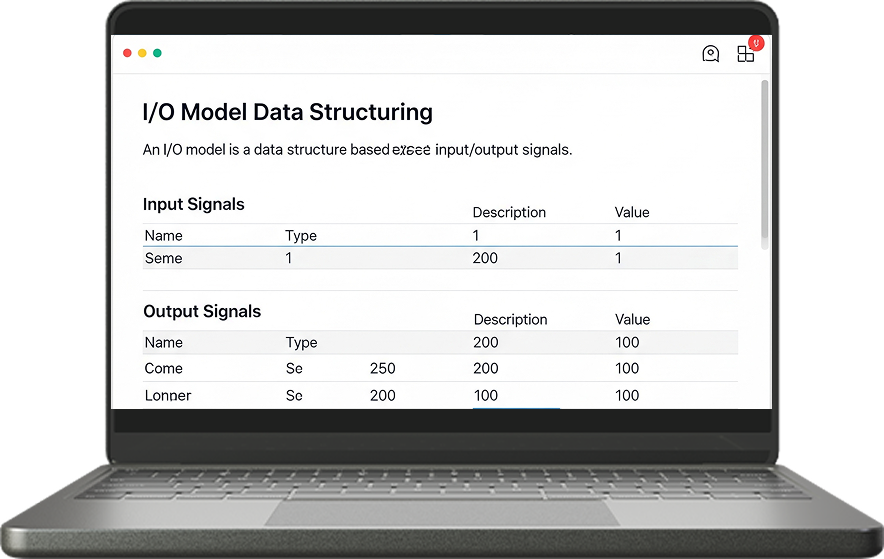 I/O Model Data Structuring